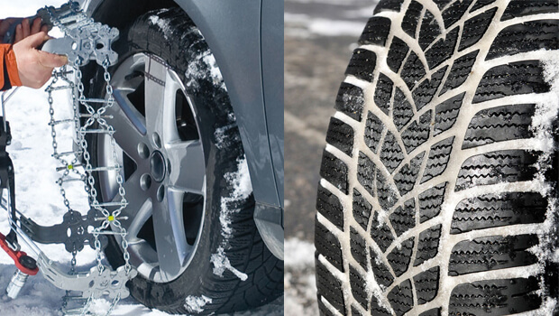 gomme invernali gli italiani le preferiscono alle catene da neve 24639