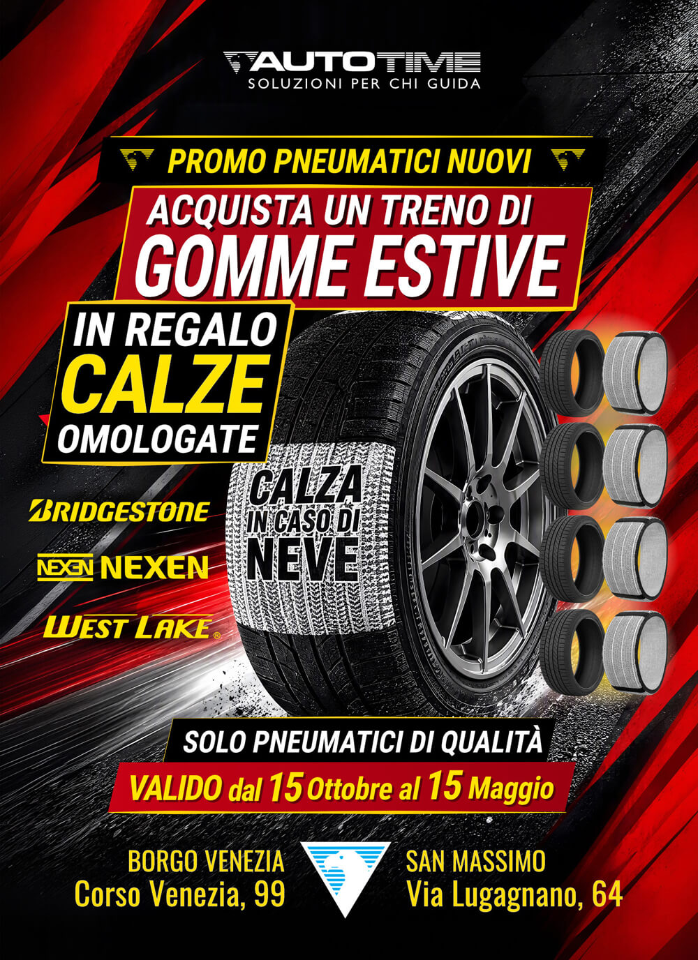 Promo Promo calza gomme estive sito ottimizzato